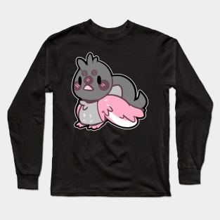 pride birb- Demigirl Variant Long Sleeve T-Shirt